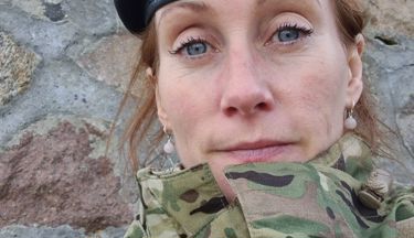 Fra 2020 til 2022 var Sanne Philloe en del af reserven. Hun ville gerne give kvindelige soldater den støtte, hun aldrig selv fik. Foto: Privat.