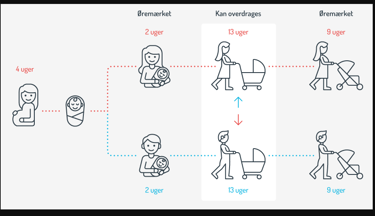 Egenskab hvis du kan glas Øremærket barsel – nye regler for børn født den 2. august 2022 og derefter